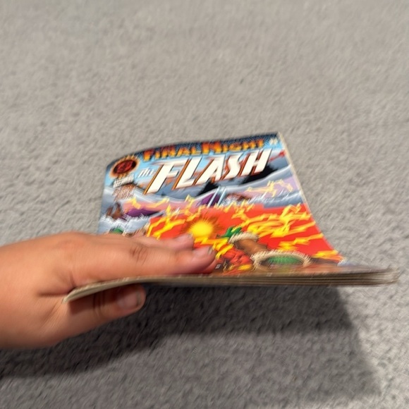 Flash #119 Final Night Crossover Unread Condition Vintage Comic Book - Picture 6 of 7